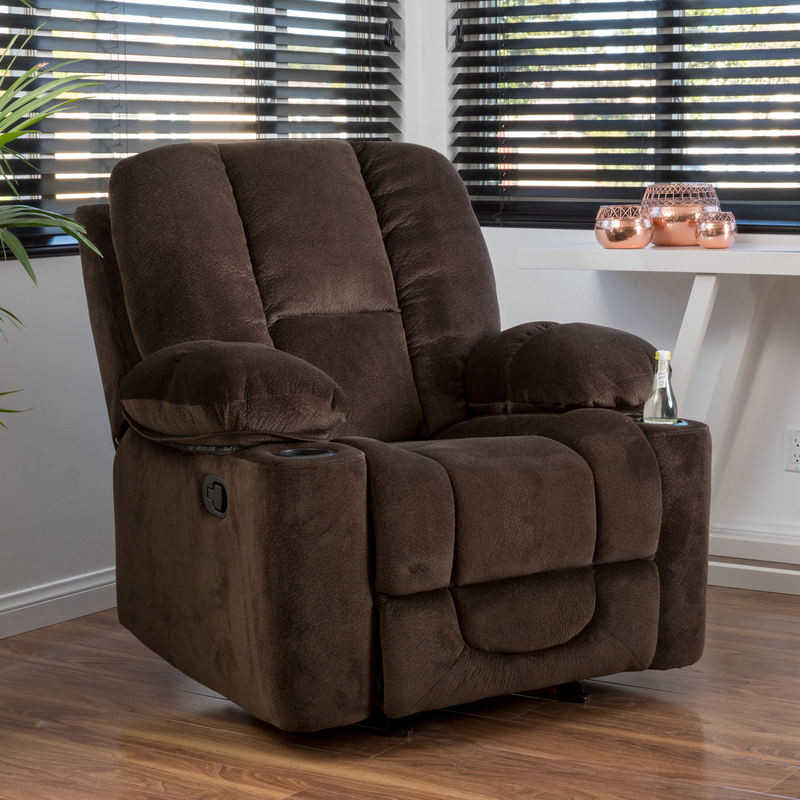 Fason 42.5'' Wide Manual Glider Club Recliner