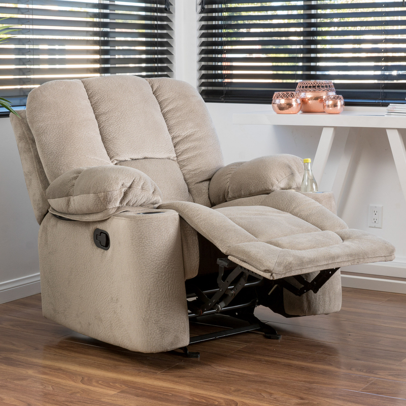 Fason 42.5'' Wide Manual Glider Club Recliner
