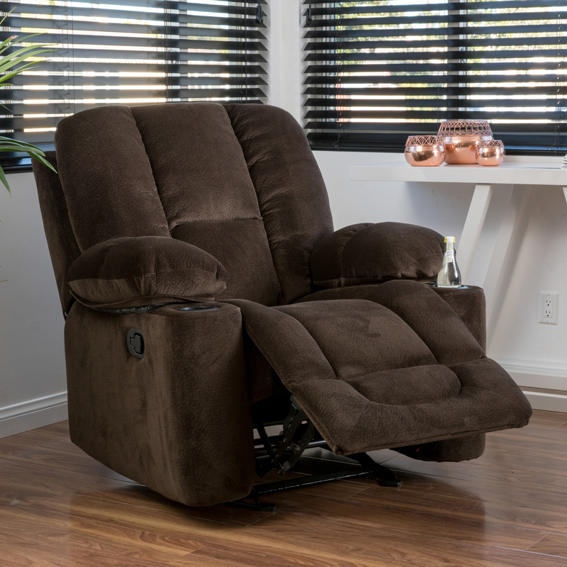 Fason 42.5'' Wide Manual Glider Club Recliner