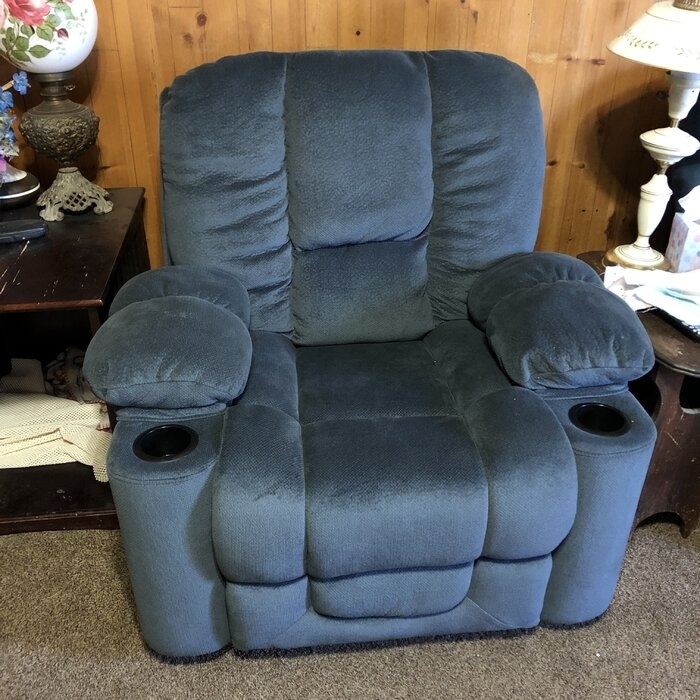 Fason 42.5'' Wide Manual Glider Club Recliner