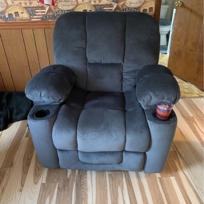 Fason 42.5'' Wide Manual Glider Club Recliner