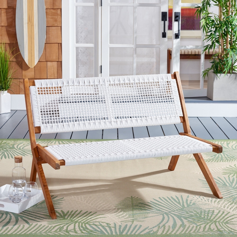 Feld Outdoor Wooden Garden Bench