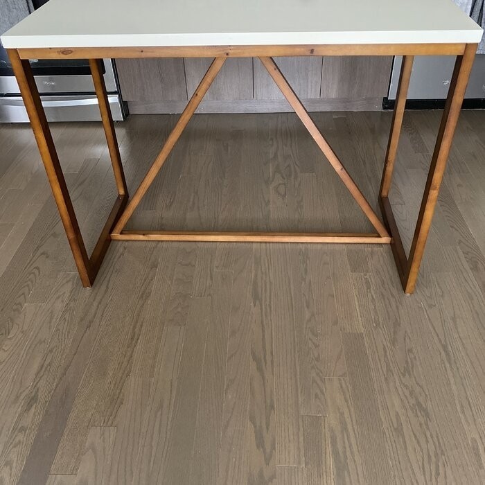 Feltonville Counter Height 24'' Trestle Dining Table