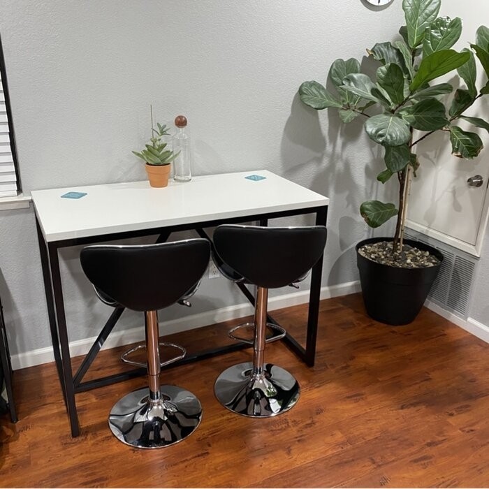 Feltonville Counter Height 24'' Trestle Dining Table