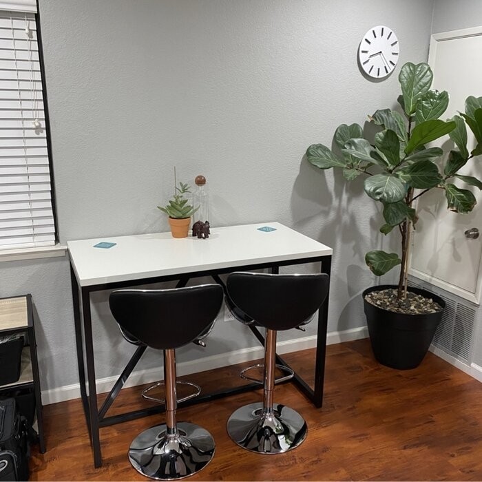 Feltonville Counter Height 24'' Trestle Dining Table