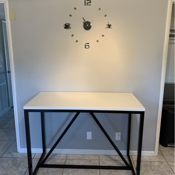 Feltonville Counter Height 24'' Trestle Dining Table