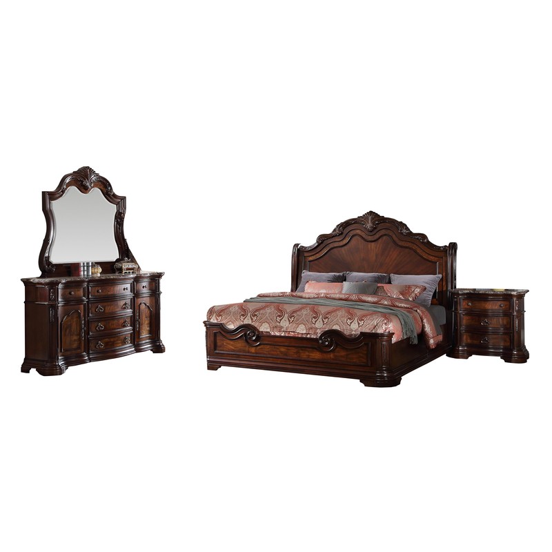 Fletcher Standard 5 Piece Bedroom Set