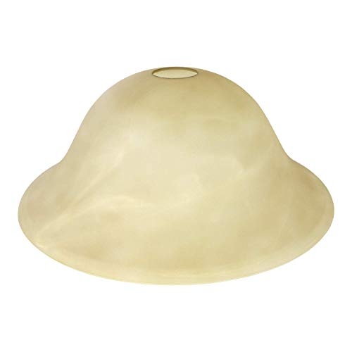 Floor Lamp Amber Alabaster Glass Bowl Shade - Floor Lamp Glass Shade New Packaging for Safe Shipping