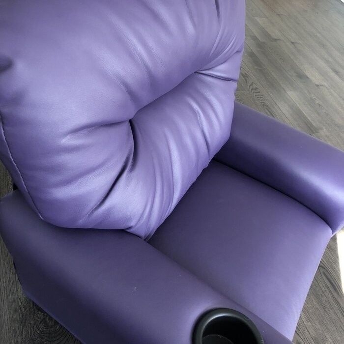 Forman Kids Recliner and Ottoman with Cup Holder