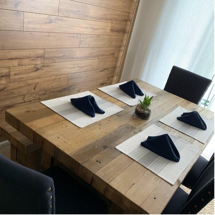Frederickson Extendable Pine Solid Wood Dining Table