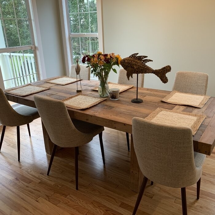 Frederickson Extendable Pine Solid Wood Dining Table