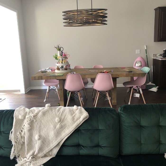 Frederickson Extendable Pine Solid Wood Dining Table