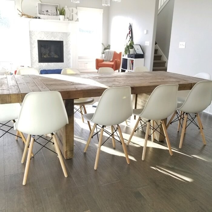 Frederickson Extendable Pine Solid Wood Dining Table