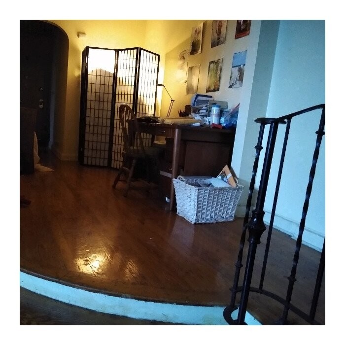 Freese 69'' W x 70.25'' H 4 - Panel Solid Wood Folding Room Divider