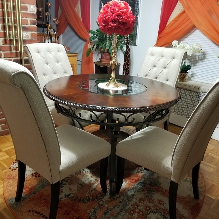 Fultonham 44.25'' Pedestal Dining Table