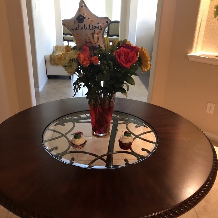 Fultonham 44.25'' Pedestal Dining Table