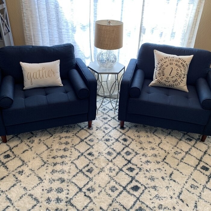 Garren 39.8'' Wide Tufted Club Chair