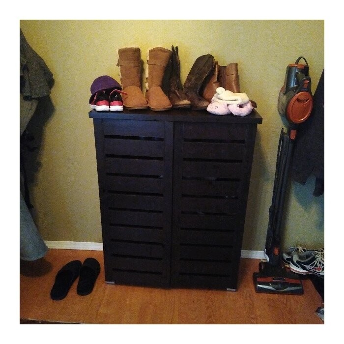 Gavin 15 Pair Shoe Storage Cabinet