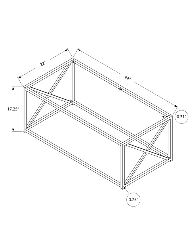 Geise Solid Coffee Table