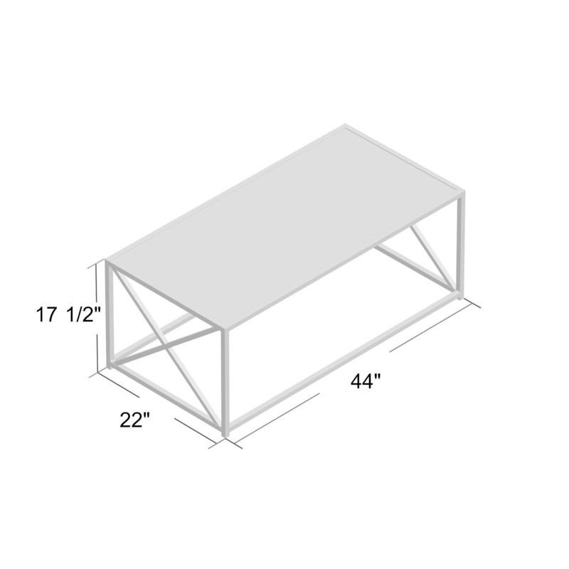 Geise Solid Coffee Table