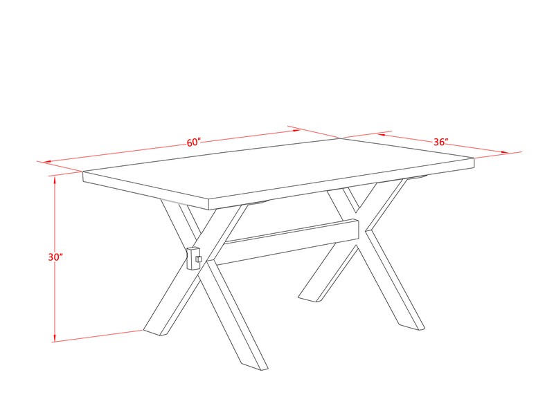 Gengler 4 - Person Dining Set