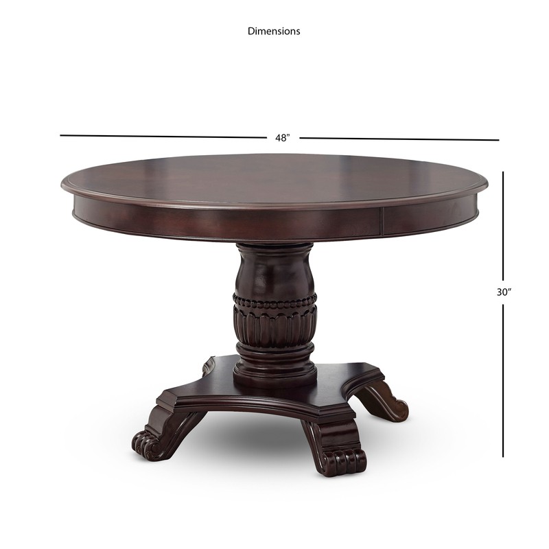 Gershom 48" 4 - Player Poker Table with Chairs