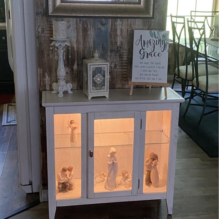 Gilboa 32'' Wide Display Stand with Lighting