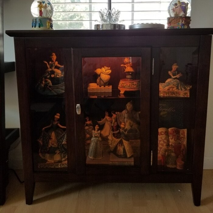 Gilboa 32'' Wide Display Stand with Lighting