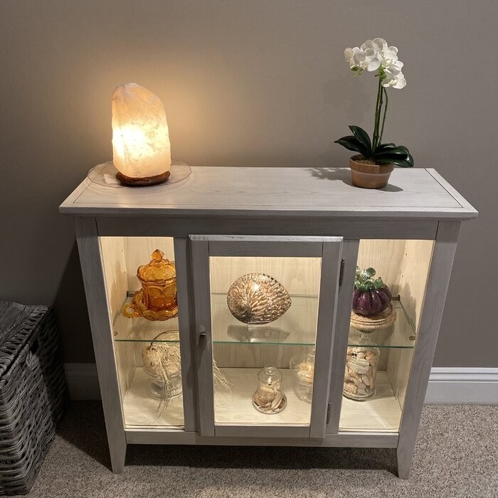 Gilboa 32'' Wide Display Stand with Lighting