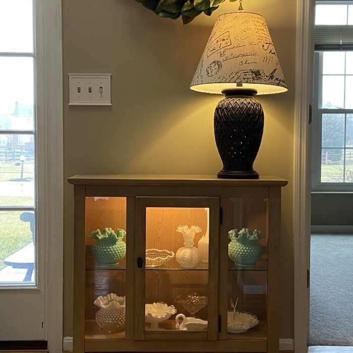 Gilboa 32'' Wide Display Stand with Lighting