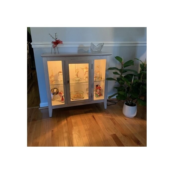 Gilboa 32'' Wide Display Stand with Lighting