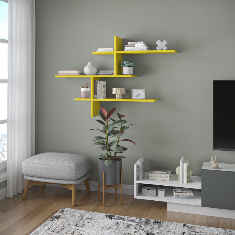 Girouard 6 Piece Accent Shelf