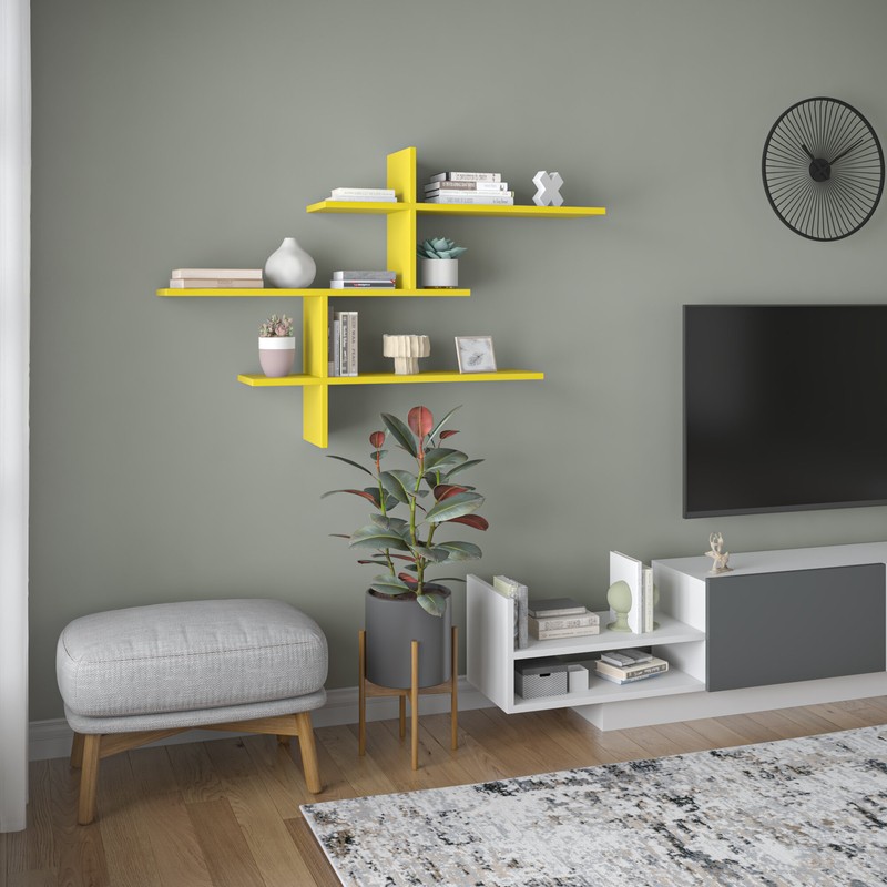 Girouard 6 Piece Accent Shelf