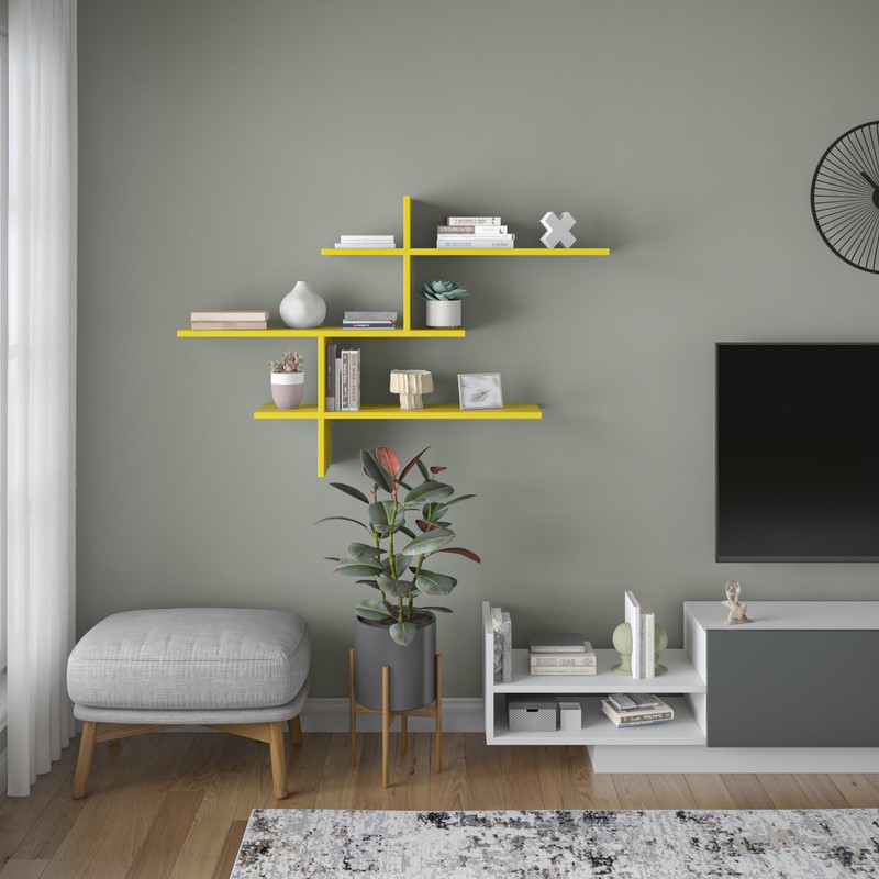 Girouard 6 Piece Accent Shelf