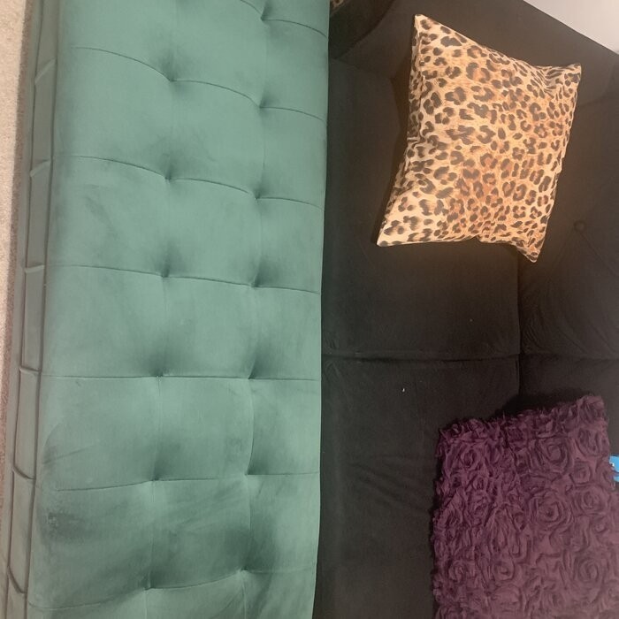 Gloria 52'' Wide Velvet Tufted Rectangle Storage Ottoman with Storage