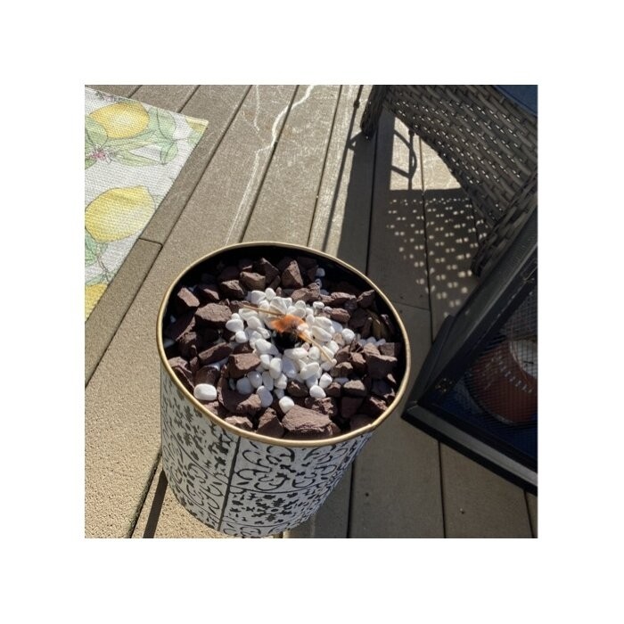 Godeus 2-Piece Metal Pot Planter Set