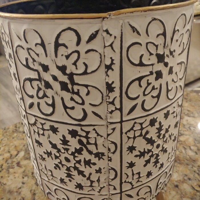 Godeus 2-Piece Metal Pot Planter Set