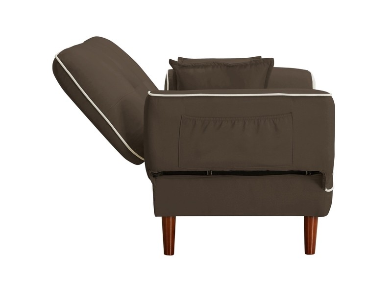 Goggans 71.6'' Round Arm Reclining