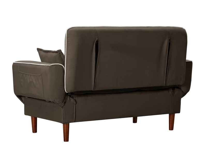 Goggans 71.6'' Round Arm Reclining