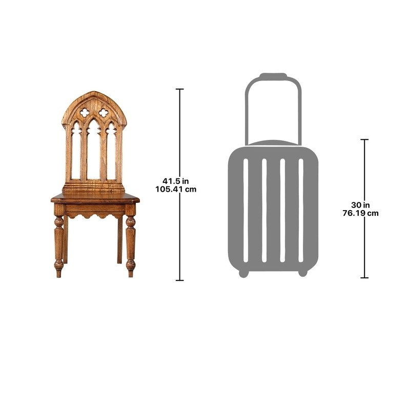 Gothic Décor 19'' Wide Side Chair