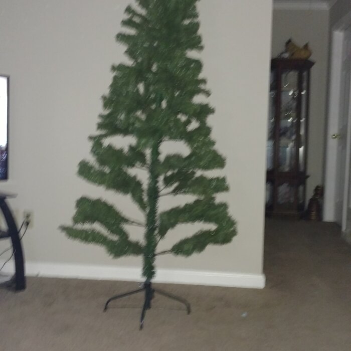 Green Artificial Fir Christmas Tree