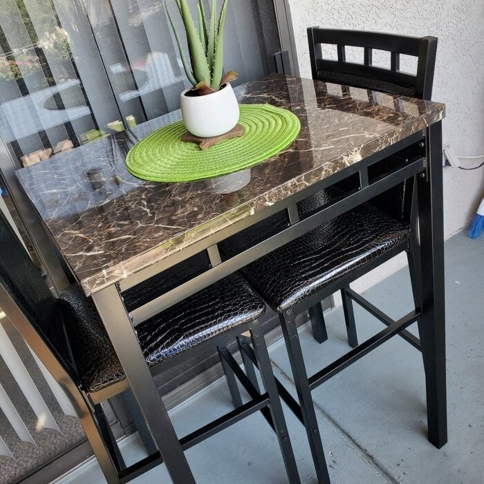 Gulledge 2 - Person Bar Height Dining Set