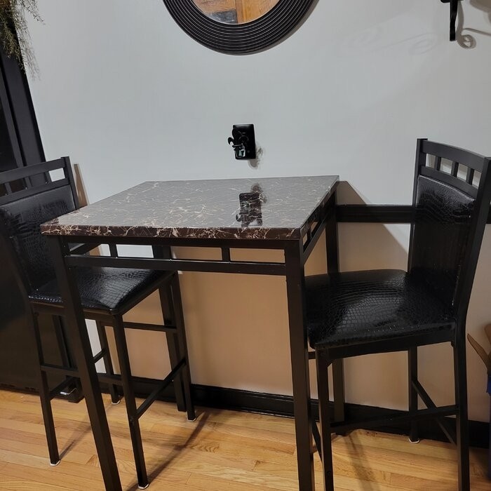 Gulledge 2 - Person Bar Height Dining Set