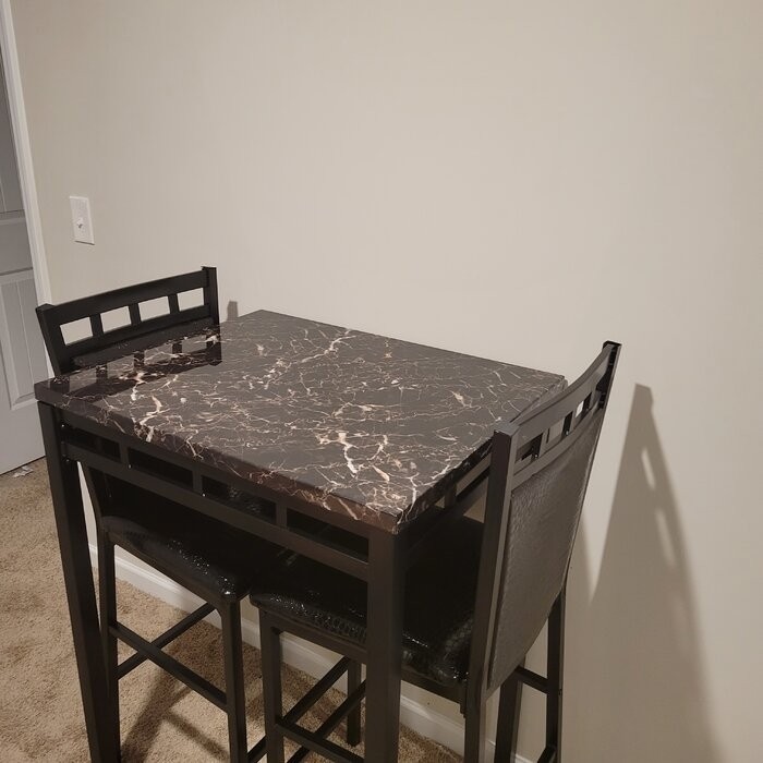 Gulledge 2 - Person Bar Height Dining Set
