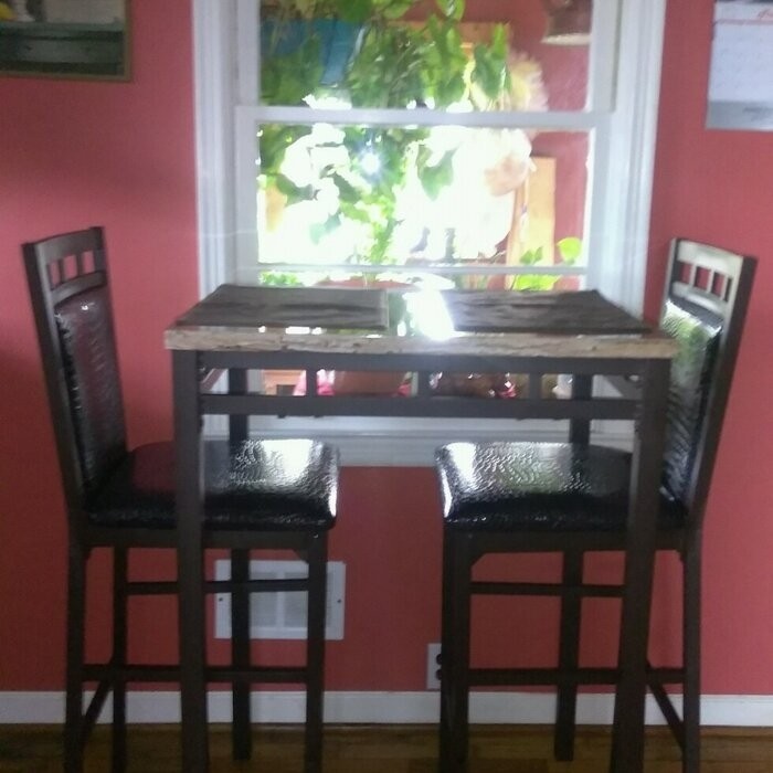 Gulledge 2 - Person Bar Height Dining Set