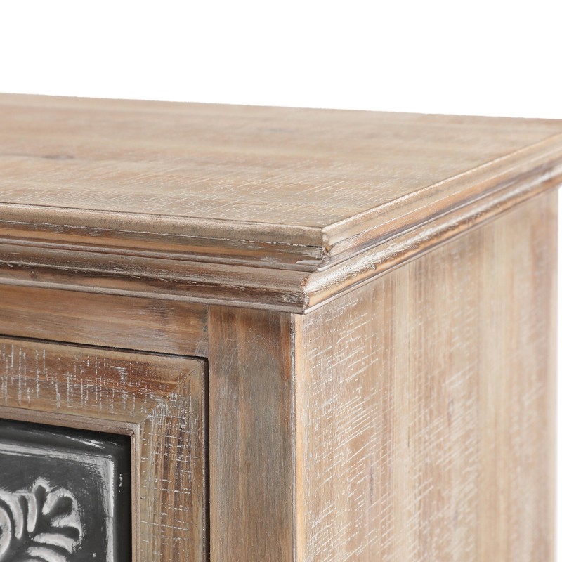 Habib 48.1'' Tall 1 - Door Accent Cabinet