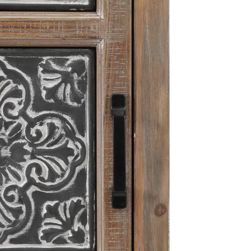 Habib 48.1'' Tall 1 - Door Accent Cabinet