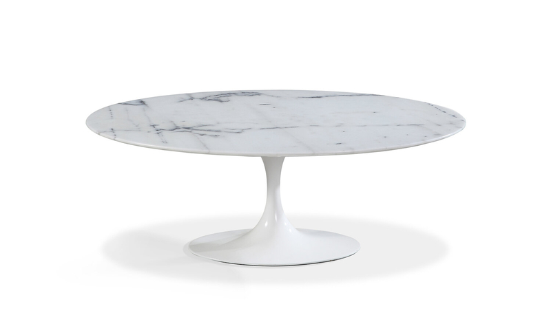 Hagler Genuine Marble Pedestal Dining Table