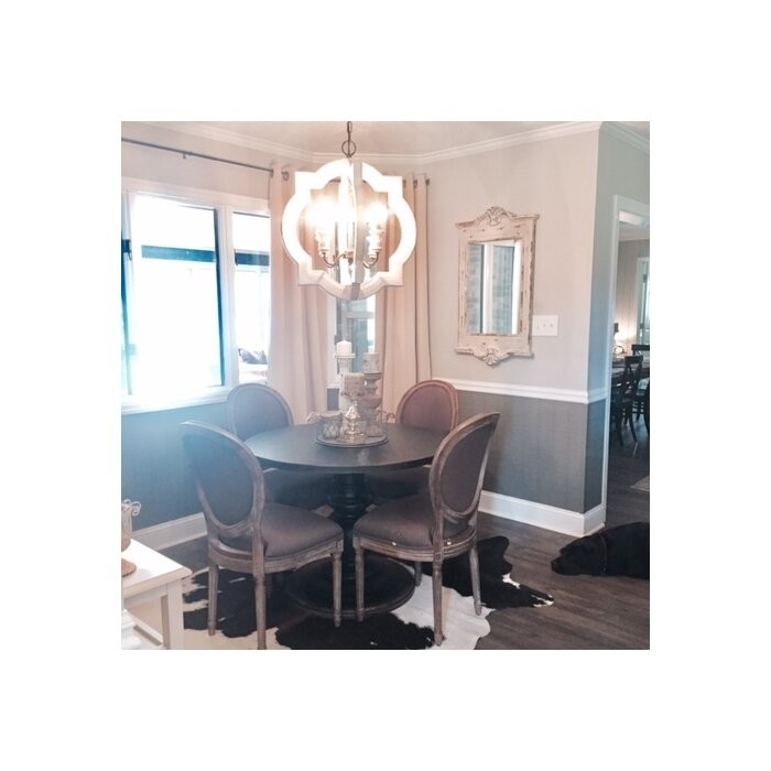 Haleigh King Louis Back Side Chair