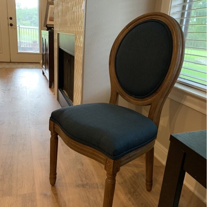 Haleigh King Louis Back Side Chair